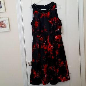 Black/Red Dress